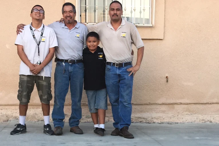 The Valenzuela family of Durango Plumbing